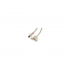 Lindy 31801 cable USB 1 m USB 2.0 USB B Gris