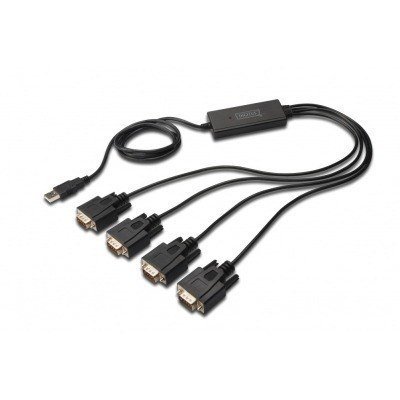 CABLE DIGITUS USB 2.0 A 4 RS232