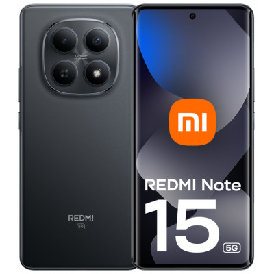 SMARTPHONE XIAOMI REDMI NOTE 15 5G 6,83 8GB/256GB BLACK