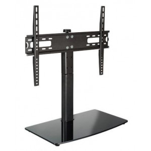 Soporte TV de mesa Vivanco TS8160 62594, 40-70 pulgadas, hasta 45 kg, VESA 600 x 400 mm, giro ±30°, altura 373/433/493 mm, negro