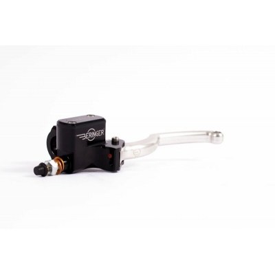 BERINGER Classic Axial Clutch Master Cylinder Ø14,5mm Integrated Reservoir Black (Axial Type A Lever - 16cm Silver) CAO10B-MLEAS