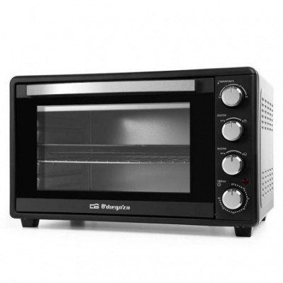 Horno de Sobremesa Orbegozo HO 455/ 2000W/ Capacidad 45L/ Negro