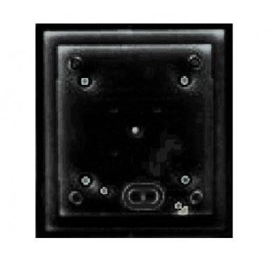MOBOTIX SINGLE ON-WALL-HOUSING, BLACK (P/N:MX-OPT-BOX-1-EXT-ON-BL)