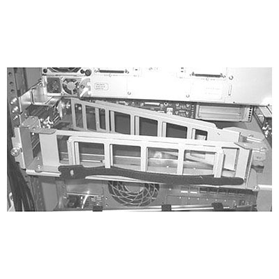 Brazo de gestión de cableado 2U para kit de rieles de fácil instalación