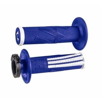 Puños ODI Emig Pro V2 Lock-On Azul/Blanco H36EPUW