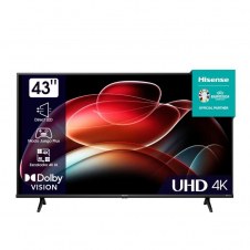 Hisense 43A6K TV 43\1 4K STV 3xHDMI 2xUSB Bth Wf