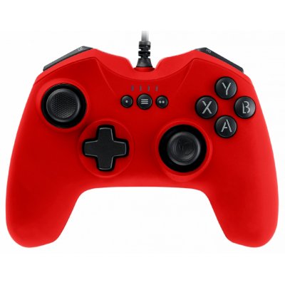 GC-100XF Negro, Rojo USB Gamepad Analógico/Digital PC