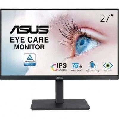 Monitor Asus VA27EQSB 27/ Full HD/ Multimedia/ Negro