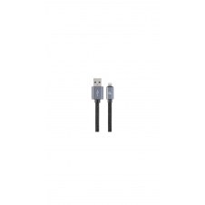 Gembird CCB-MUSB2B-AMLM-6 cable de teléfono móvil Negro 1,8 m USB A Lightning