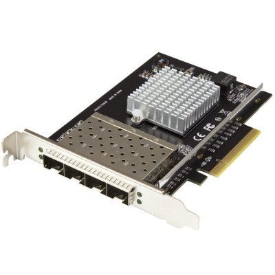 Tarjeta de red startech 4x sfp+ pci express