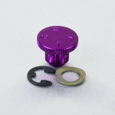 Regulador maneta 4 posiciones Pro-Bolt Aluminio violeta LDA10P LDA10P