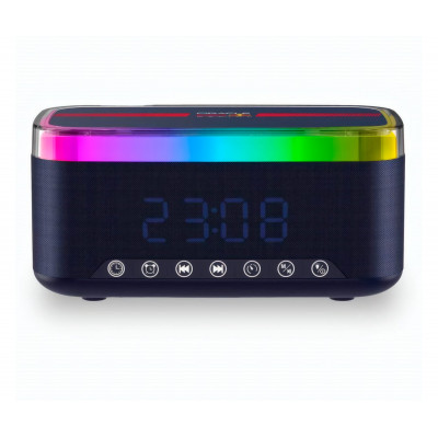 Altavoz despertador Red Bull Racing RB-SK300 - Bluetooth | Pantalla LED | Alarma dual | Color azul