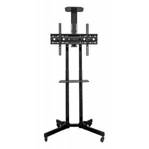 UNYKAch UK501 SOPORTE DE SUELO UNIVERSAL MONITOR/TV 32\1-75\1 MÓVIL CON 2 BANDEJAS. REGULABLE
