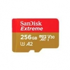 MEMORIA SANDISK EXTREME 256GB MICRO SDXC 190MB/S C/ADAPTADOR