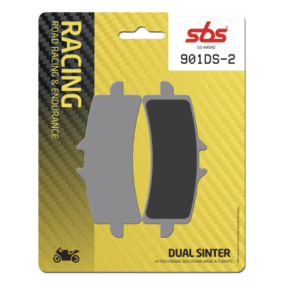 DS Racing Dual Sintered Brake Pads SBS 901DS-2