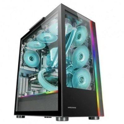 Caja Gaming Torre Mars Gaming MCULTRA/ Negra