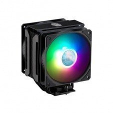 Disipador coolermaster masterair ma612 stealth argb ven 2x120mm argb - altura 158mm - multisocket