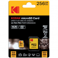 Memoria Micro Sd 256GB UHS-I U3 V30 Kodak