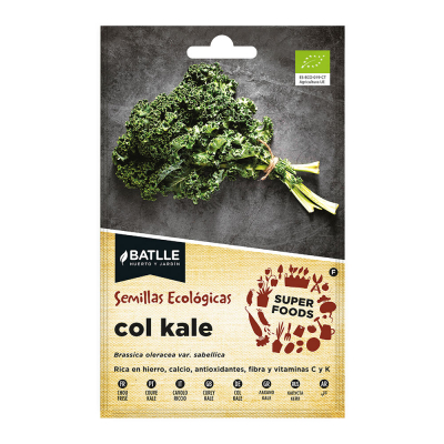 Sobre con semillas eco super foods de kale