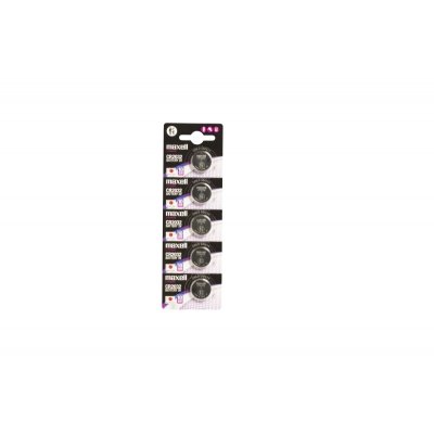 Maxell Pack de 5 Pilas Litio de Boton CR2032 3V
