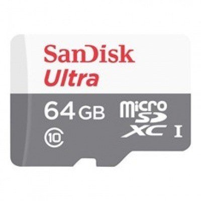 Tarjeta memoria micro secure digital sd hc + adaptador sandisk - 64gb - clase 10 - sdhc 100mb - s