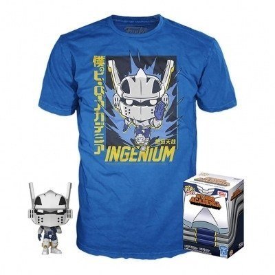Pop & tee my hero academia tenya iida funko + camiseta talla s