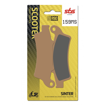 MS Scooter Maxi Sintered Brake Pads SBS 159MS
