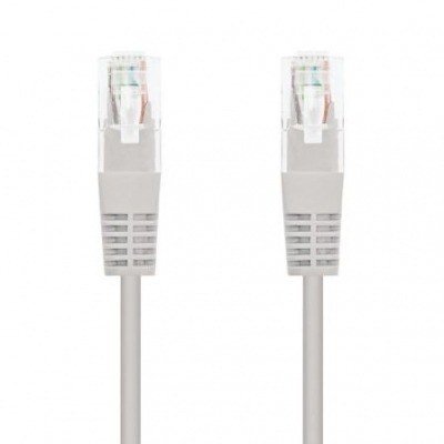 Cable de Red RJ45 UTP Nanocable 10.20.1300 Cat.6/ 50cm/ Gris