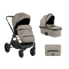 Carrito de bebé 2en1 con capazo Tiffany Beige