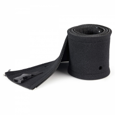 StarTech.com Manga de 1m de Neopreno con Cremallera para Gestión de Cableado - con 3cm de Diámetro - para Administración de Cables de Redes o AV -