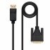 Nanocable Cable Conversor Displayport A Dvi, Dp/M - Dvi/M, Negro, 2.0