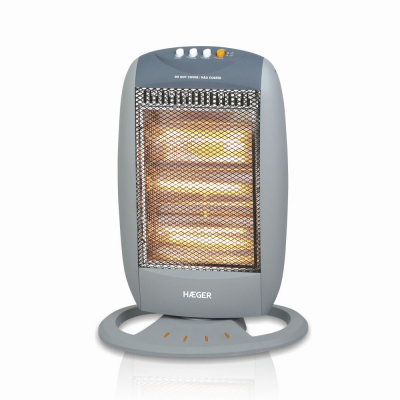 Halo 1200 Plus Interior Gris 1200 W Calefactor eléctrico halógeno