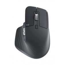 Logitech MX Master 3S, ratón inalámbrico de alto rendimiento con desplazamiento ultrarrápido, Ergo, 8000 DPI, seguimiento sobre cristal, clics disc