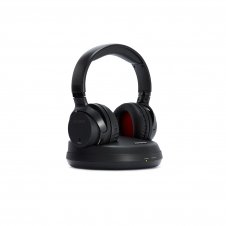 Aiwa WHF-880 auricular y casco Auriculares Inalámbrico Diadema Música Base de carga Negro