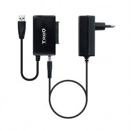Adaptador Tooq USB 3.0 para discos 2,5 pulgadas y 3,5 pulgadas