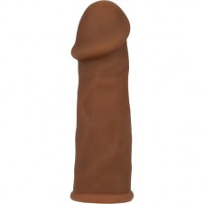 CALEXOTICS FUTUROTIC FUNDA EXTENSION PENE MARRON