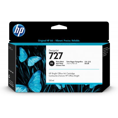 Cartucho de tinta DesignJet 727 negro fotográfico de 130 ml
