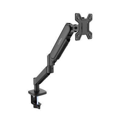 Coolbox M02 Soporte de Mesa con Brazo Articulado para Monitor Hasta 32 - Giratorio e Inclinable - Gestion de Cables - Peso Max 8kg - VESA 100x100mm - Color Negro