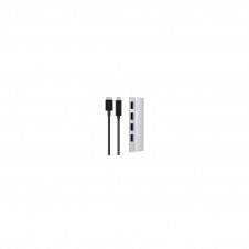 Belkin HUB de interfaz USB 3.2 Gen 1 (3.1 Gen 1) Micro-B 5000 Mbit/s Plata