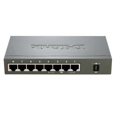 Switch D-Link DES-1008PA 8 Puertos/ RJ-45 10/100 PoE