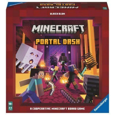 Juego de mesa ravensburger minecraft portal dash (ex magma & monsters)