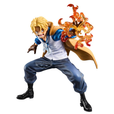 Figura banpresto one piece grandista sabo special edition 19cm