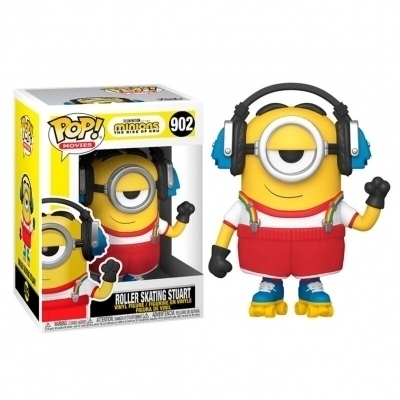 Funko pop minions 2 roller skating stuart 47802