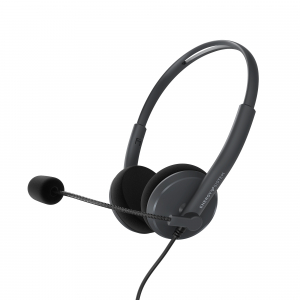 Energy Sistem Headset Office 2 Anthracite (On-ear, PC/Mac/Smartphone compatible,3.5