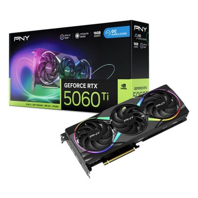 Tarjeta grafica pny rtx 5060ti 16gb gddr7 argb