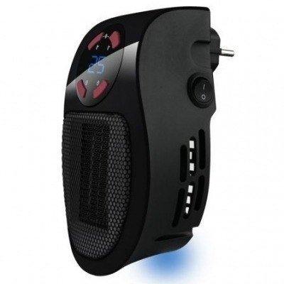 MINICALEFACTOR CERÁMICO PORTÁTIL TAURUS TROPICANO PLUG HEATER - 500W - 2 INTENSIDADES CAUDAL AIRE CALIENTE - TEMPORIZADOR