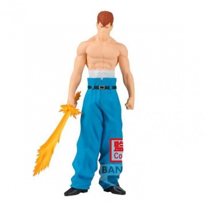 Figura banpresto yu yu hakusho dxf kazuma kuwabara 30th anniversary 18cm