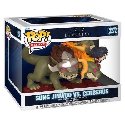 Funko pop deluxe solo leveling - sung jinwoo vs. cerberus