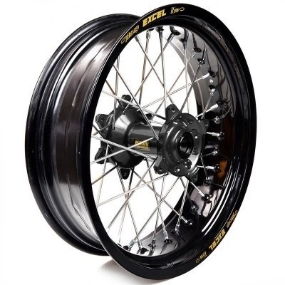 Rueda completa Haan Wheels aro negro 17-5,50 buje negro 1 66010/3/3 1 66010/3/3