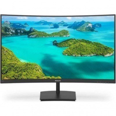 Monitor Curvo Philips E-Line 241E1SC 23.6/ Full HD/ Negro